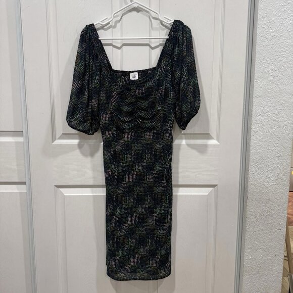 Womens Cabi Elaine Dress‎ #4214 Black Pattern Medium M MSRP $130 Spring Summer - Picture 6 of 13